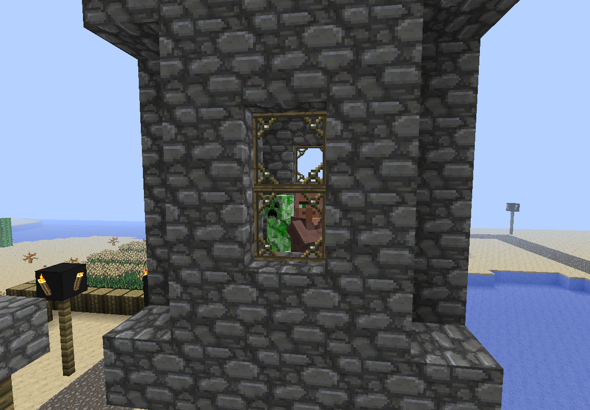 Creepers and Villagers Allies?