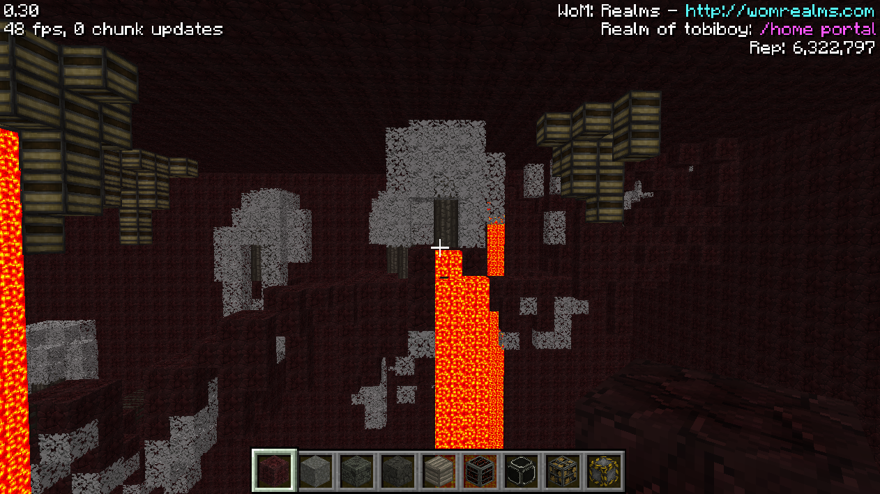 nether floating islands FTW