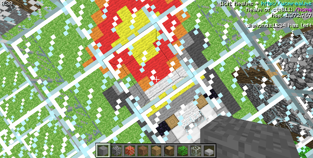 Rocket on World of Minecraft